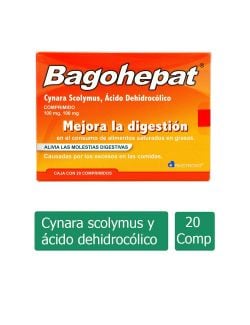 Bagohepat Caja Con 20 Comprimidos