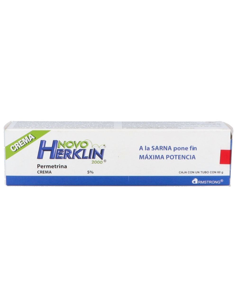 Novo Herklin 2000 Crema 5% Caja Con Tubo Con 60 g