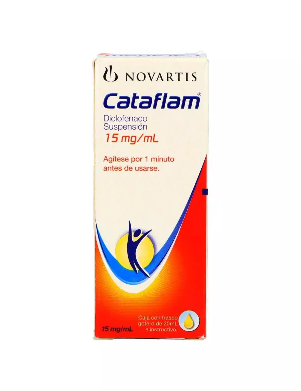 Cataflam Suspensión 15mg/mL Caja Con Frasco Con 20mL