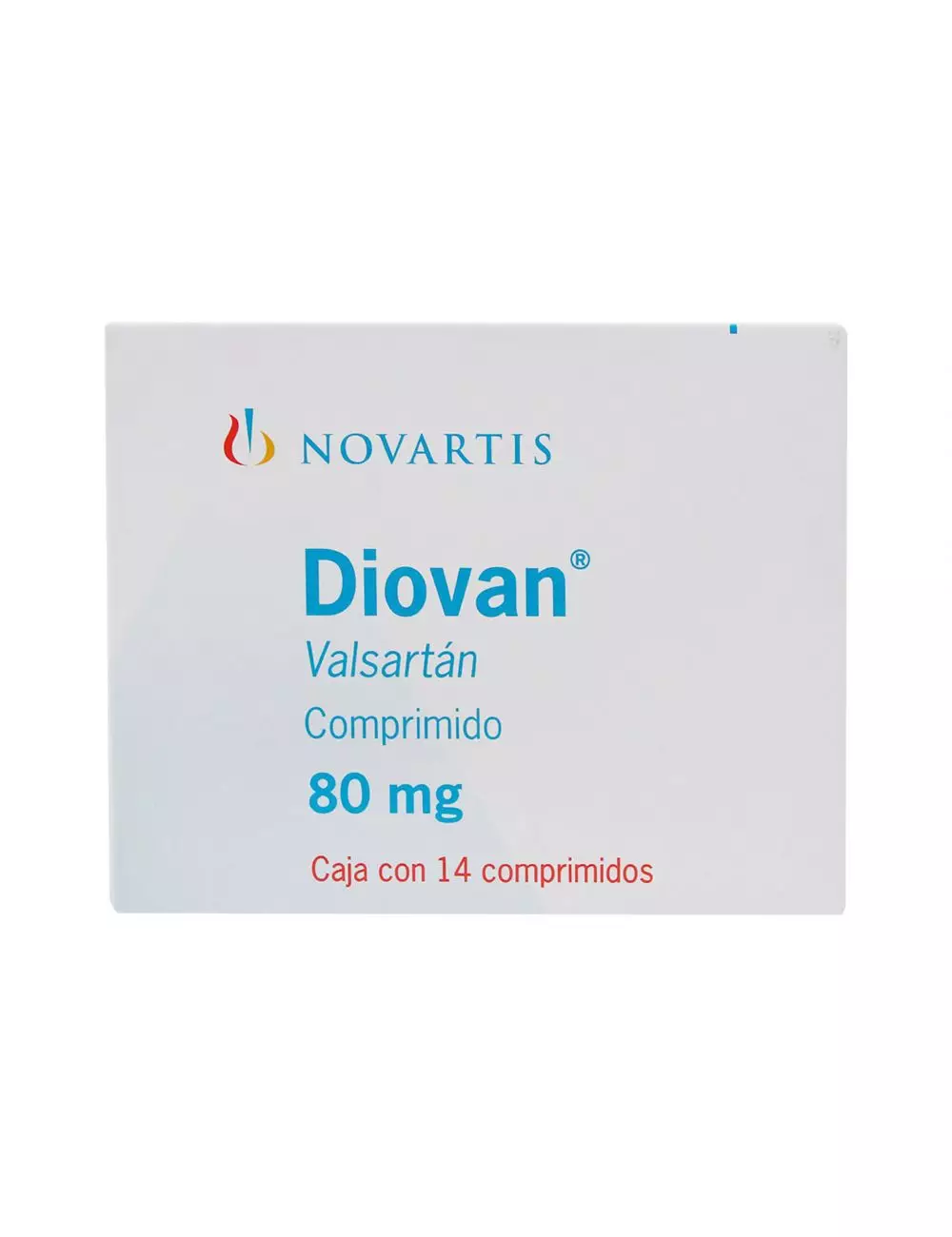 Diovan 80 mg Caja Con 14 Comprimidos