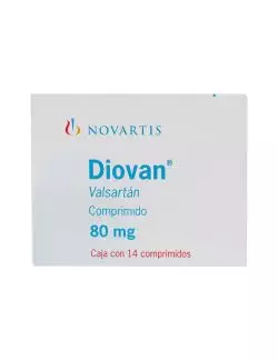 Diovan 80 mg Caja Con 14 Comprimidos