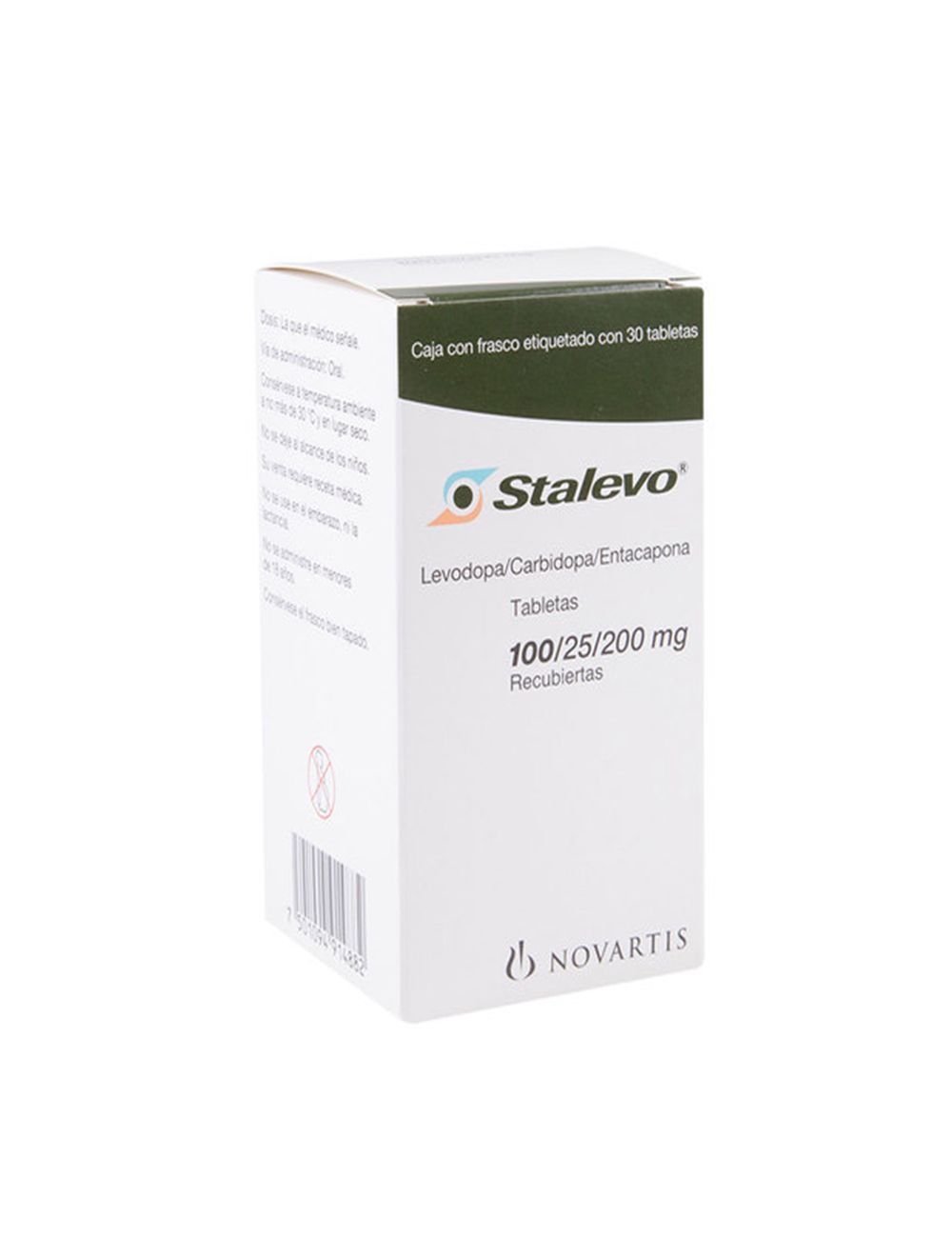 Stalevo 100 / 25 / 200 mg Caja Con 30 Tabletas