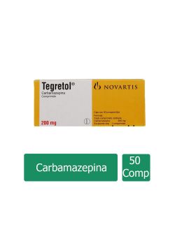 Tegretol 200 mg Caja Con 50 Comprimidos