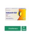 Voltarén 50 50 mg 30 Tabletas