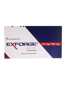 Exforge 10 mg / 160 mg Caja Con 28 Comprimidos