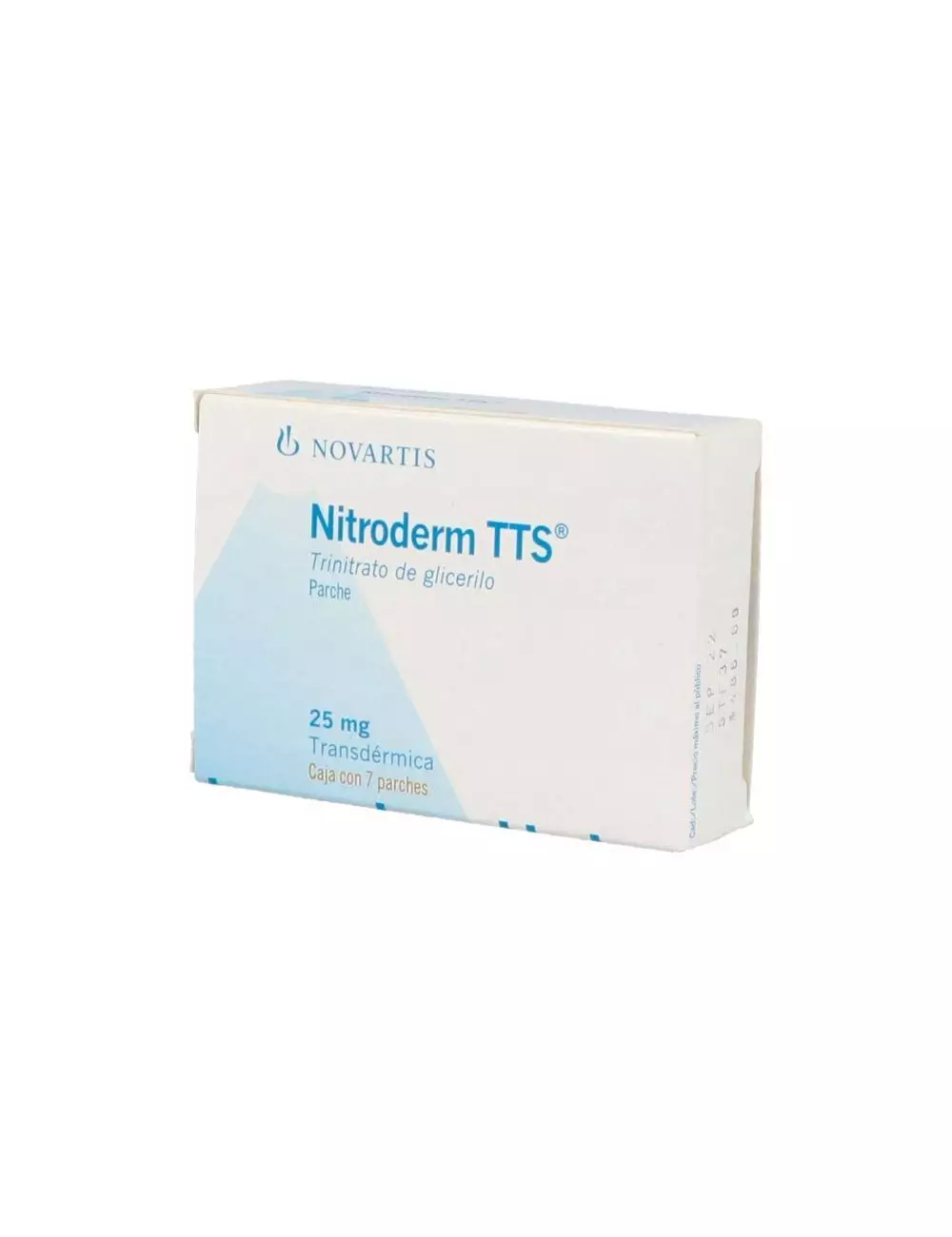 Nitroderm TTS 25 mg/Día Caja Con 7 Parches