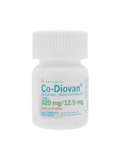 Co Diovan 320 / 12.5 mg Frasco Con 30 Tabletas