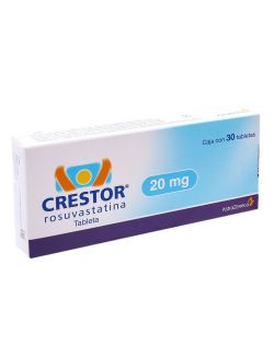 Crestor 20 mg Caja Con 30 Tabletas