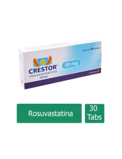 Crestor 20 mg Caja Con 30 Tabletas