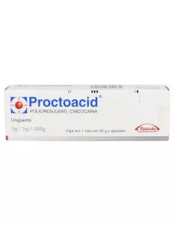 Proctoacid Ungüento 5 g /1 g /100 g Tubo Con 50 g