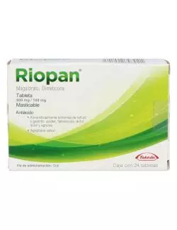 Riopan 800 mg/100 mg 24 Tabletas Masticables