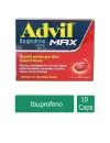 Advil Max 400 mg 10 Cápsulas