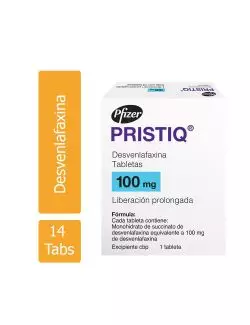 Pristiq 100 mg Caja Con 14 Tabletas