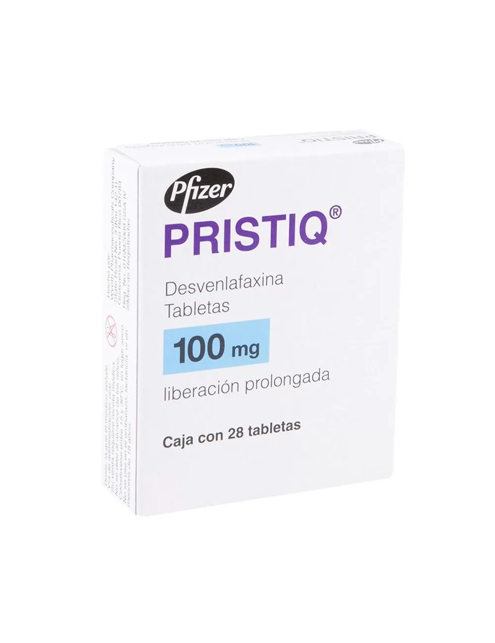 Pristiq 100 mg Caja Con 28 Tabletas