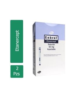 Enbrel Solución Inyectable 50 mg Caja Con 2 plumas Prellenadas - RX3