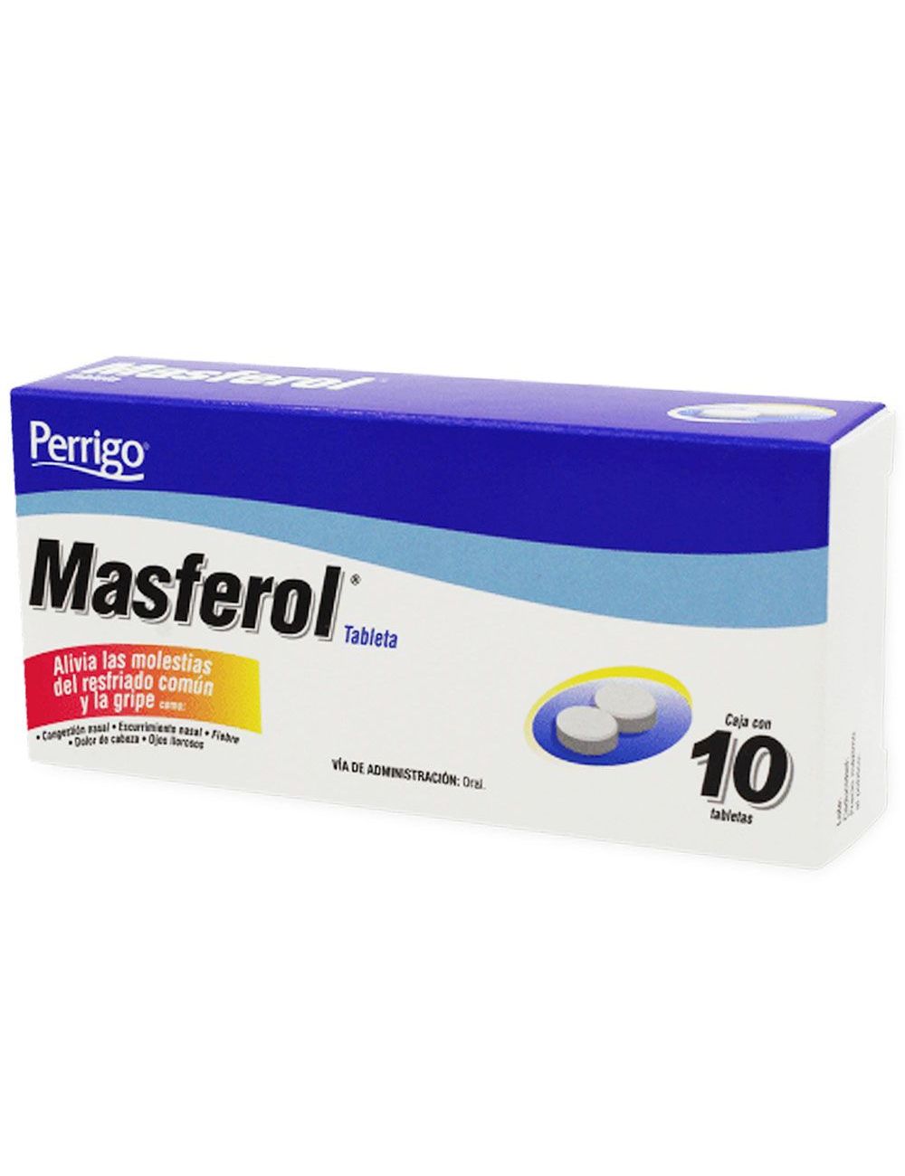 Masferol Caja Con 10 Tabletas