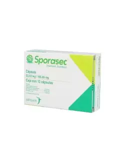 Sporasec Caja Con 12 Cápsulas