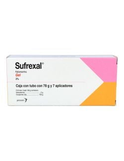 Sufrexal Gel Vaginal Caja Con 78 g y 7 Aplicadores
