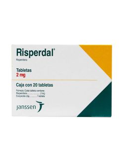 Risperdal 2 mg Caja Con 20 Tabletas