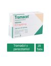 Tramacet® 37.5 mg/325 mg - Caja con 20 Tabletas | Tramadol/Paracetamol | Janssen-Cilag