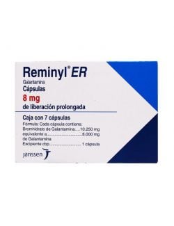 Reminyl® ER 8mg (Galantamina) - 7 Cápsulas de Liberación Prolongada - Janssen