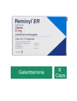 Reminyl® ER 8 mg (Galantamina) -14 Cápsulas - Janssen