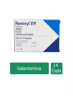 Reminyl® ER 16 mg (Galantamina) - 14 Cápsulas - Janssen