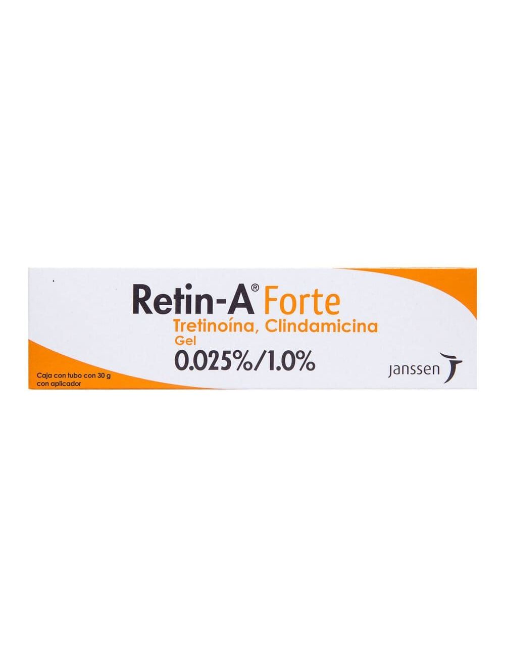 Retin A Forte Gel 0.025%/1.0% Caja Con Tubo Con 30g Con Aplicador