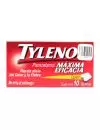 Tylenol 500 mg Máxima Eficacia Caja Con 10 Tabletas