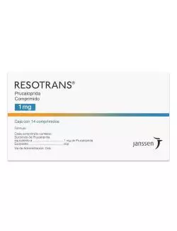 Resotrans 1 mg Caja Con 14 Comprimidos