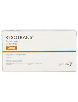 Resotrans 2 mg Caja con 14 Comprimidos