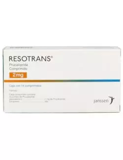 Resotrans 2 mg Caja con 14 Comprimidos