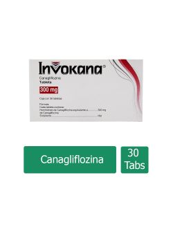 Invokana 300 mg Caja Con 30 Tabletas