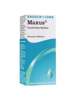 Maxus Solución Oftálmica Caja con Frasco Gotero con 10 mL -RX3