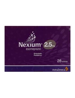 Nexium 2.5 mg Granulado Pediátrico Caja Con 28 Sobres