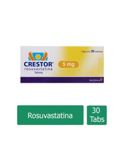 Crestor 5 mg Caja Con 30 Tabletas