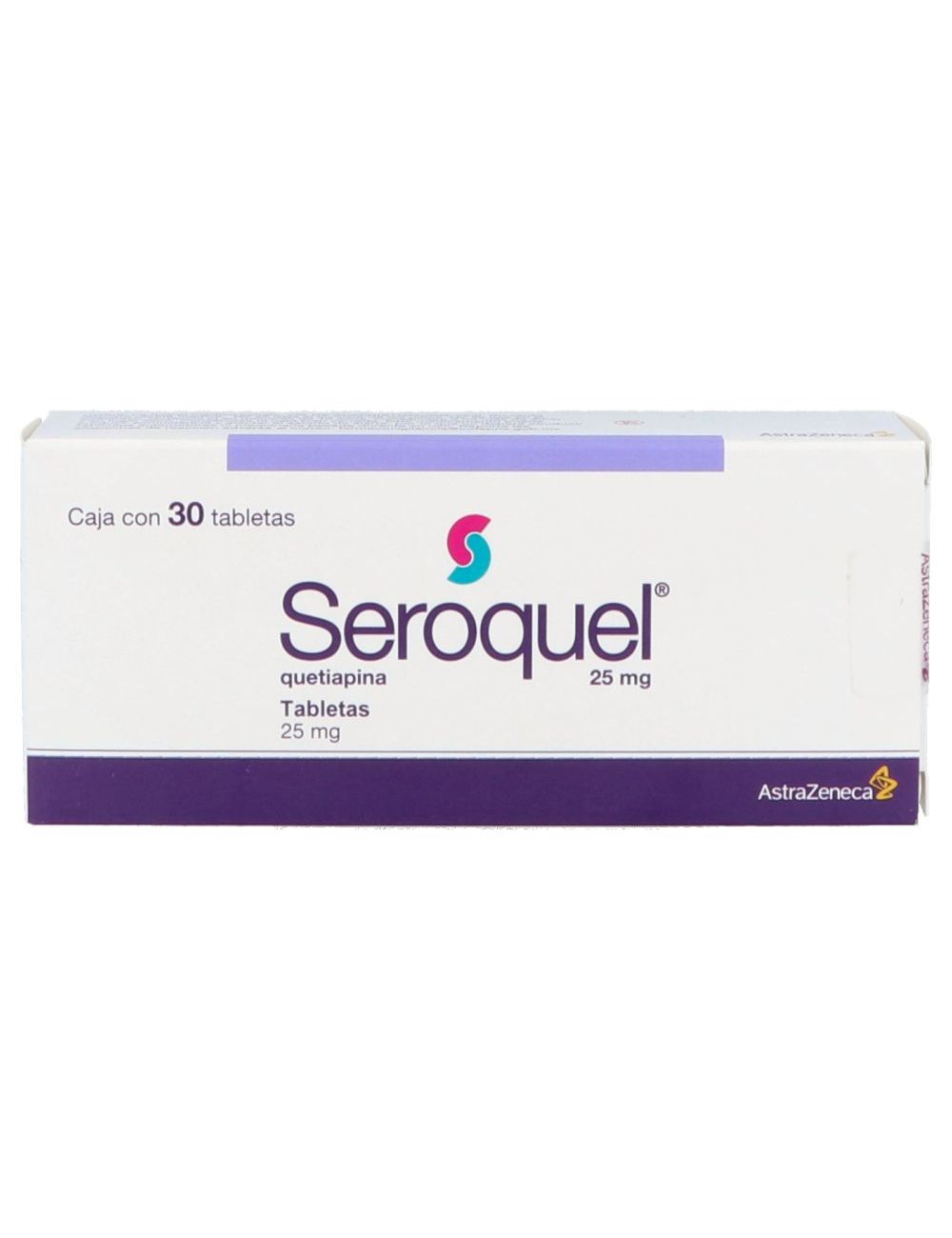 Seroquel 25 mg Caja Con 30 Tabletas