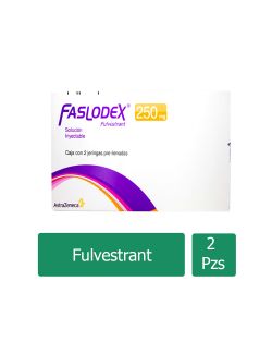 Faslodex 250 mg Caja Con 2 Jeringas Prellenadas - RX3