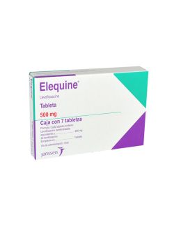 Elequine 500 mg Caja Con 7 Tabletas RX2
