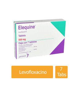 Elequine 500 mg Caja Con 7 Tabletas RX2