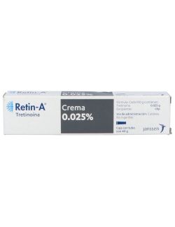 Retin-A Crema 0.025% Caja Con Tubo Con 40g
