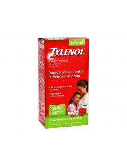 Tylenol Infantil Suspensión 3.2 g / 100 mL Caja Con Frasco Con 120 mL
