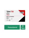 Tylex 750 mg Caja Con 20 Tabletas