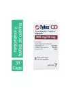 Tylex® CD 500mg/30mg - Frasco con 30 Cápsulas | Paracetamol/Codeína | Janssen-Cilag- Rx1
