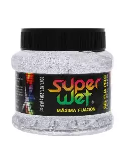 Super Wet Fijador Rosca Transparente Tarro Con 250 g