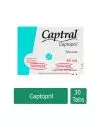 Captral 50mg Caja Con 30 Tabletas