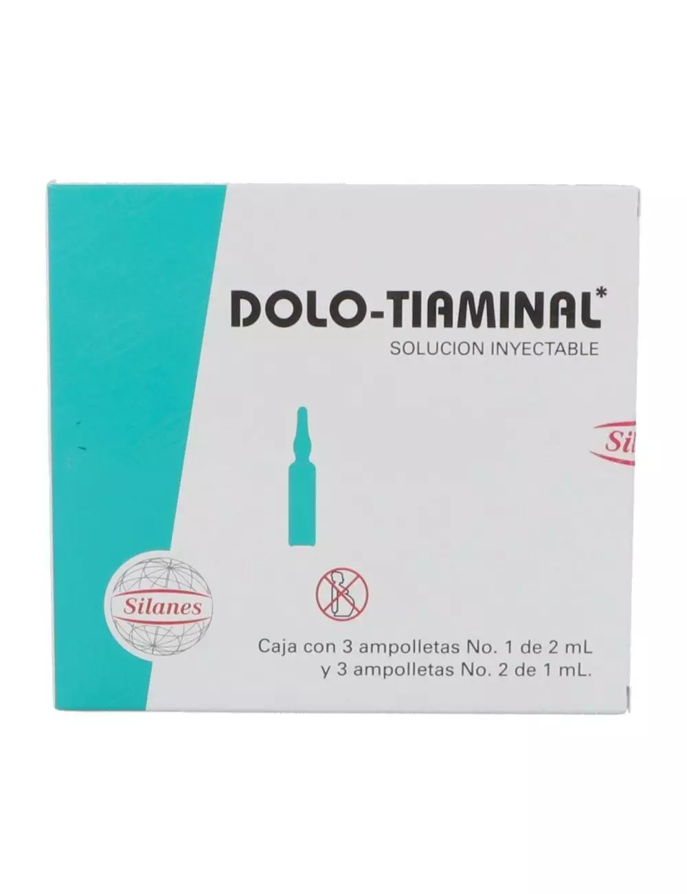 Dolo-Tiaminal Caja Con 3 Ampolleta No. 1 Con 2 mL y 3 Ampolletas No. 2 Con 1 mL