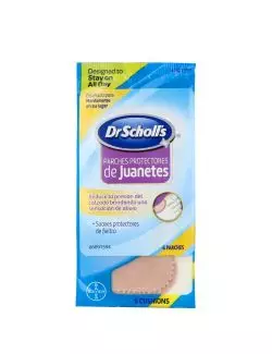 Dr. Scholl´s Parche Protector De Fieltro Para Juanetes Caja Con 6 Piezas