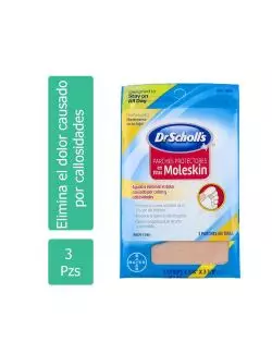 Dr. Scholl´s Moleskin Plus Padding Para Pies Empaque Con 3 Tiras