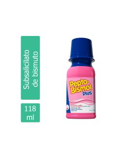 Pepto-Bismol Plus 525 mg/15 mL Frasco Con 118 mL